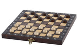 Coffret 3 Jeux Échecs, Dames et Backgammon 28 cm – vue 6