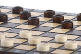 Coffret 3 Jeux Échecs, Dames et Backgammon 28 cm