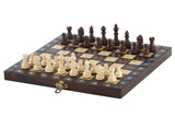 Coffret 3 Jeux Échecs, Dames et Backgammon 28 cm – vue 3
