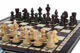 Coffret Échecs et Dames en Cerisier 35 cm – vue 2