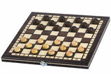 Coffret Échecs et Dames en Cerisier 35 cm – vue 7