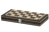 Coffret Échecs et Dames en Cerisier 35 cm – vue 8
