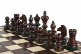 Coffret Échecs et Dames en Cerisier 35 cm – vue 4