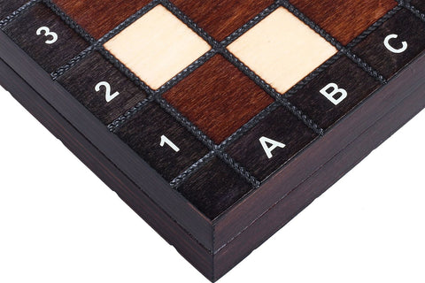 Jeu d'Échecs Scolaire 27 cm en Bois – vue 2