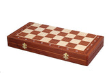 Coffret échiquier pliant en marqueterie