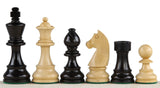 Jeu d'Échecs Tournoi Taille 6 Échiquier 58 mm et Pièces Ébonisées – Acajou sans notation – vue 2