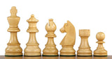 Jeu d'Échecs Tournoi Taille 5 Noyer et Pièces Cavalier Allemand – Acacia – vue 4