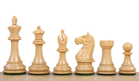Pièces d'échecs Staunton Supreme acacia et buis