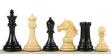 Pièces d'échecs Derby Knight en ébène