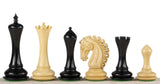 Pièces d'échecs Empire en ébène et buis