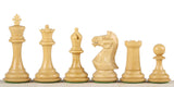 Pièces d'échecs en ébène sculptées à la main