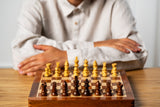 Jeu d'Échecs Magnétique 30 cm en Marqueterie