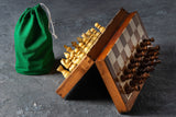 Jeu d'Échecs Magnétique 30 cm en Marqueterie – vue 5