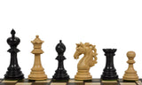 Pièces d'échecs Adios en ébène et buis