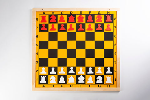 Jeu d'Échecs Magnétique avec cadre en bois Échiquier Boutique