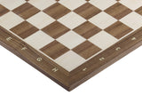 Jeu d'Échecs Tournoi Taille 6 Échiquier 58 mm et Pièces Ébonisées – Noyer avec notation – vue 2