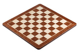 Plateau d'échecs padouk et érable