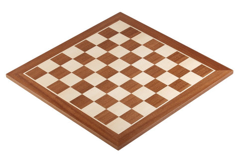 Plateau d'échecs marqueté cases 45 mm