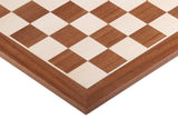 Jeu d'Échecs Tournoi Taille 6 Échiquier 58 mm et Pièces Ébonisées – Acajou sans notation – vue 3