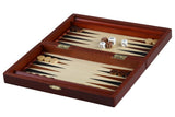 Mallette de backgammon en bois