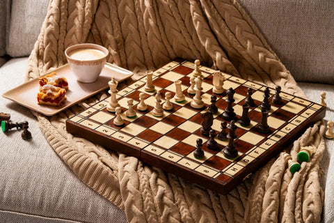 Jeu d'échecs Jowisz 42cm Échiquier Boutique