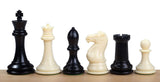Pièces d'échecs en plastique lestées taille 7, roi de 10,2 cm