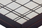 Coffret d'échecs en bois brut à personnaliser, cases de 45 mm