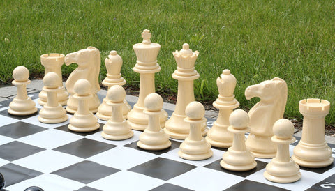 Jeu d'Échecs de Jardin Petit Format Échiquier Boutique