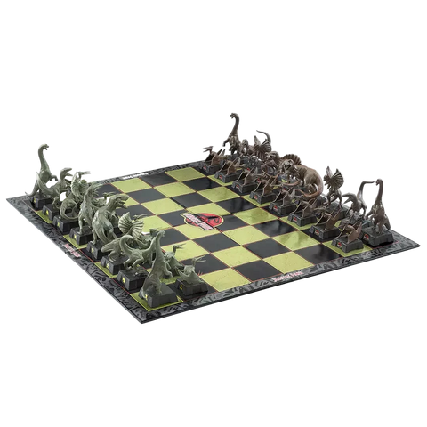 Jeu d'Échecs Jurassic Park - Échiquier de Collection Échiquier Boutique