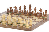 Jeu d'Échecs Tournoi Taille 5 Noyer et Pièces Cavalier Allemand – Acacia