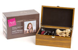 Pièces d'échecs Judit Polgar Deluxe DGT en coffret bois