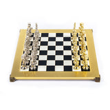Pièces d'échecs Renaissance en métal
