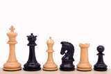 Pièces d'échecs Sultan ébonisées