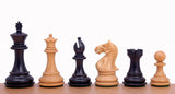 Pièces d'échecs Supreme ébonisées