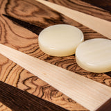 Backgammon en noyer fabriqué en Grèce