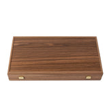 Jeu de backgammon en marqueterie de noyer