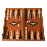 Backgammon en acajou marqueté