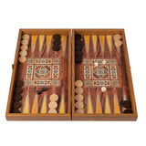 Backgammon traditionnel décor mosaïque