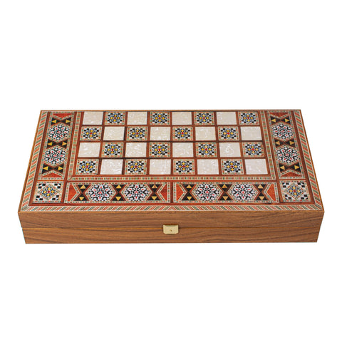 Jeu de backgammon grec traditionnel