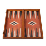 Backgammon en bois fabriqué en Grèce