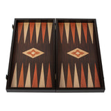 Backgammon wengé fabriqué en Grèce