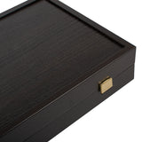 Coffret de backgammon wengé