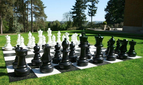 Jeu d'Échecs Géant de Jardin Échiquier Boutique