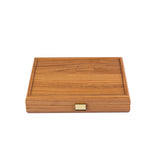 Jeu de dominos de luxe en coffret bois noyer