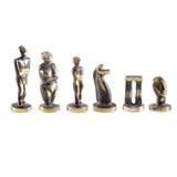 Pièces d'échecs Art Cycladique bronze