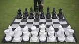 Jeu d'Échecs Géant de Jardin Roi 64 cm avec Échiquier Nylon – vue 2