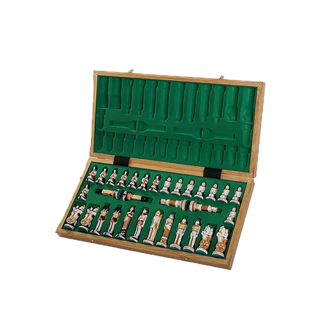 Jeu d'Échecs Egyptien avec rangement