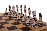 Jeu d'Échecs Egyptien pièces noires