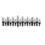 Pièces d'échecs Chess Genius blanches