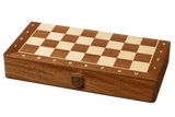 plateau d'échecs en Bois Pliable Fait Main